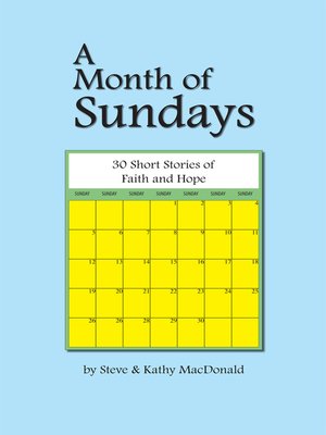 cover image of A Month of Sundays